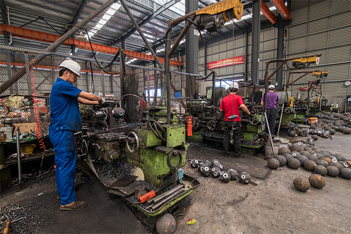 锦州网架配件车间